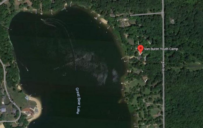 Van Buren Youth Camp - Aerial Photo (newer photo)